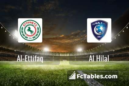 al hilal vs al ettifaq fc